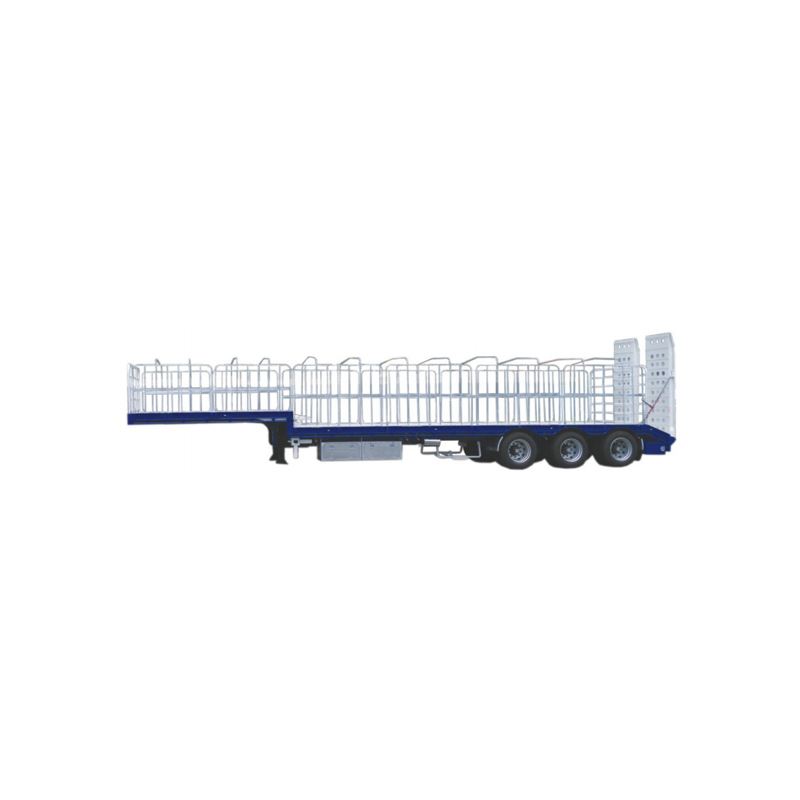 45Ft 3Axles Lowbed Semi-Trailer